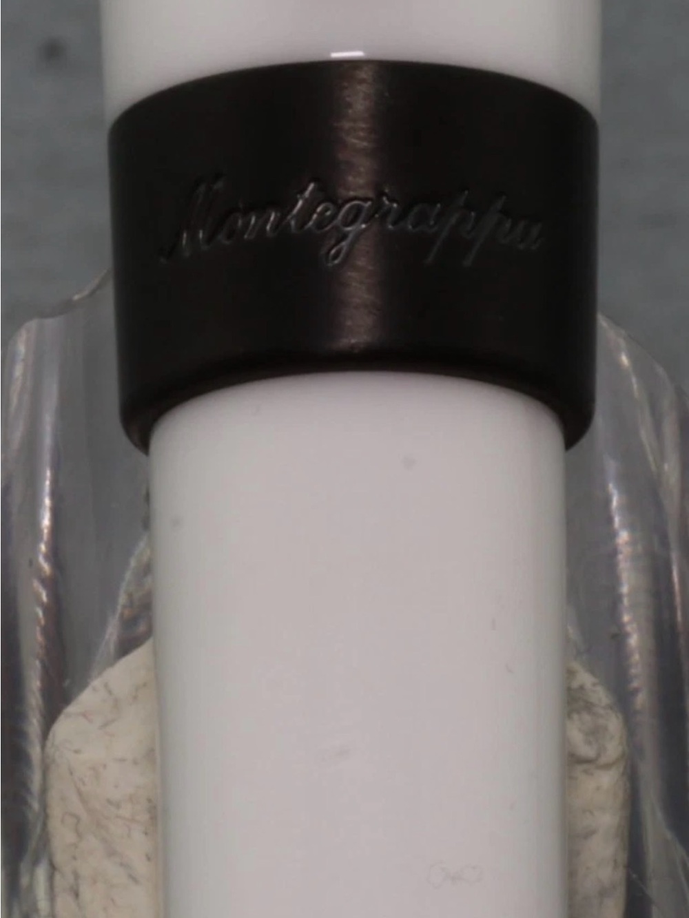 NEW Montegrappa Fortuna White/Ruthenium Ballpoint Pen – Made in Italy – Boxed - Picture 7 of 8